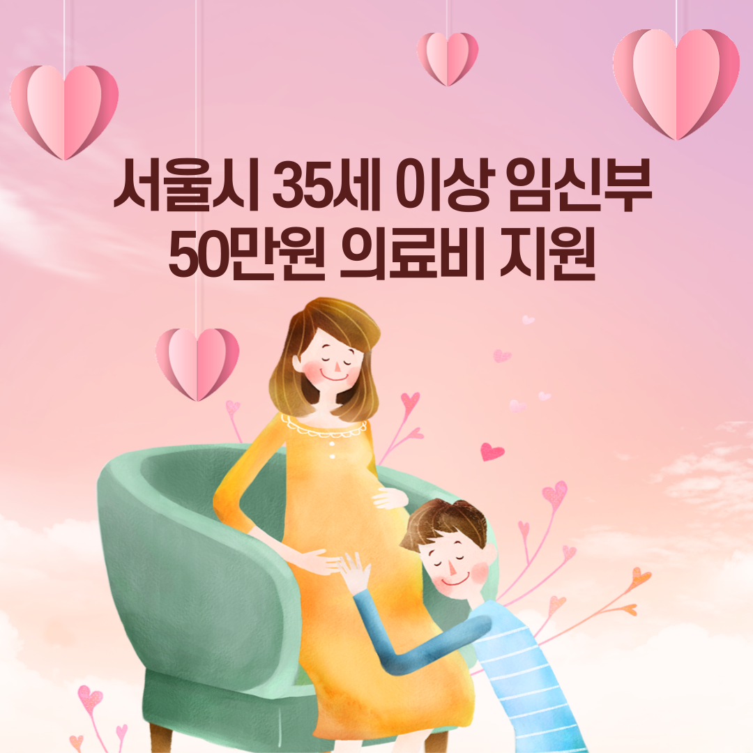 서울시 35세 이상 임신부 50만원 의료비 지원